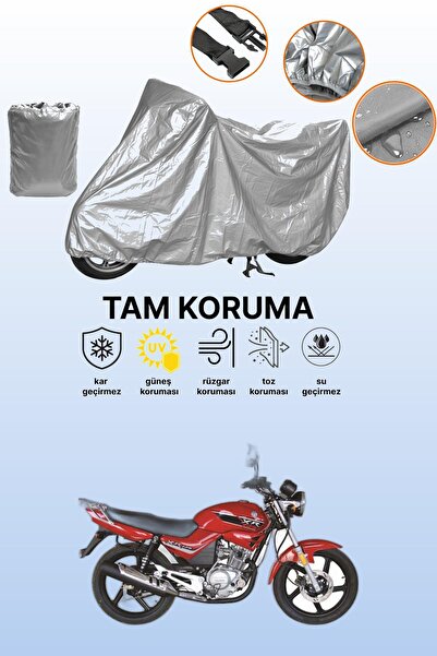 dokaca حقيبة خلفية رمادية اللون وقماش دراجة نارية متوافق مع Kuba XR 125