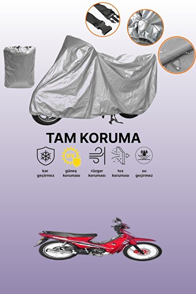 dokaca Gray Yuki Yk100-7 Pasha-S Compatible Motorcycle Cover, Protective Cove...