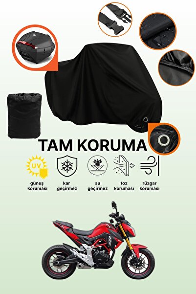 dokaca Black Lock and Tail Bag Compatible Rks Rn 180 Compatible Motorcycle Ta...