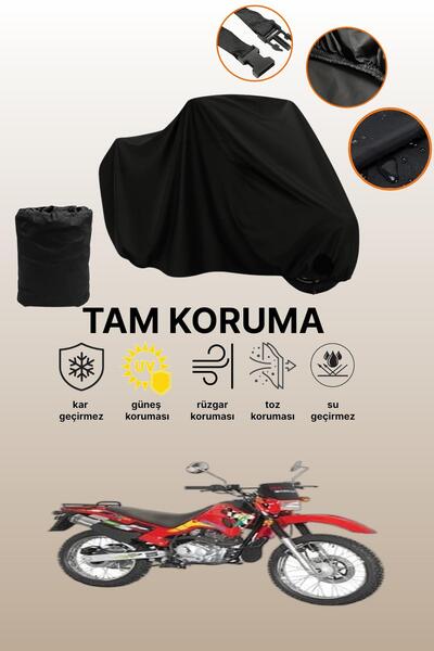 dokaca Black Mondial 150 Ut Compatible Engine Cover, Protective Cover, Motorc...