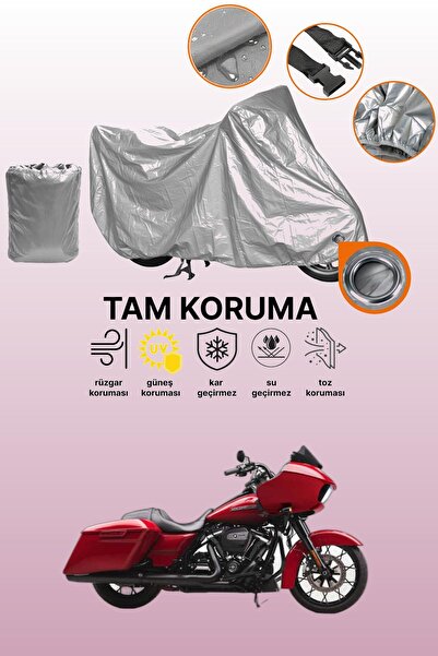 dokaca غطاء محرك متوافق مع هارلي ديفيدسون رود جلايد، غطاء واقي متوافق مع هارل...