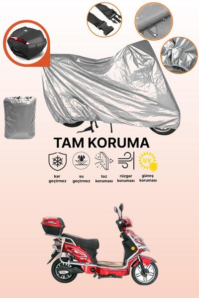 dokaca حقيبة خلفية رمادية متوافقة مع كينج موتور KR-41، غطاء واقي متوافق مع إبيكو