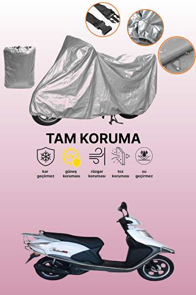 dokaca غطاء دراجة نارية رمادي متوافق مع كوبا رادن 125، غطاء واقي، غطاء للمحرك