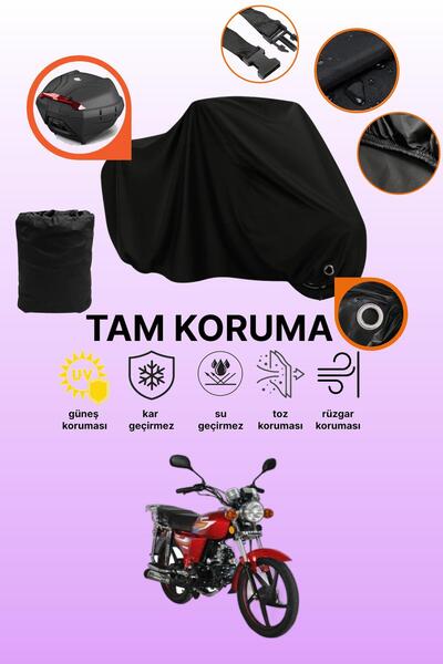 dokaca غطاء دراجة نارية متوافق مع Yuki YK 100-B، غطاء واقي متوافق مع اللون ال...