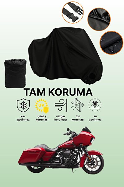 dokaca غطاء محرك متوافق مع دراجة هارلي ديفيدسون رود جلايد سبيشال، غطاء واقي، ...