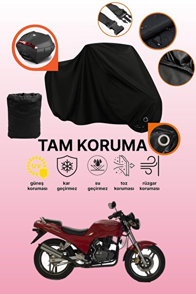 dokaca غطاء دراجة نارية متوافق مع كانوني فريدوم 200 مع قفل أسود وحقيبة خلفية،...