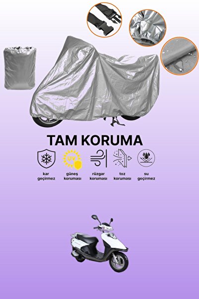 dokaca غطاء دراجة نارية رمادي اللون من نوع Kuba Rocca 100 Max، غطاء واقي، غطا...