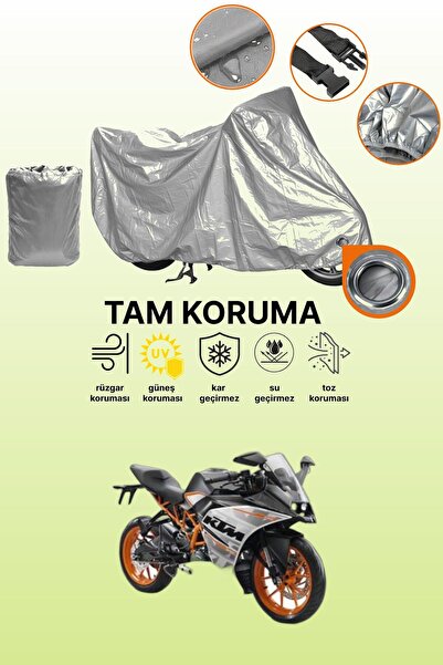 dokaca غطاء محرك متوافق مع KTM 250 RC ABS، غطاء واقي باللون الرمادي