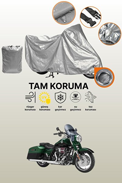 dokaca غطاء محرك متوافق مع هارلي ديفيدسون CVO Road King، غطاء واقي