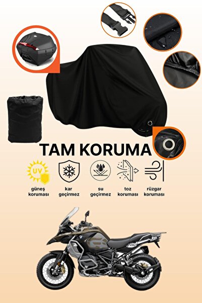 dokaca Black Lock and Tail Bag Compatible Bmw R 1250 Gs Compatible Motorcycle...