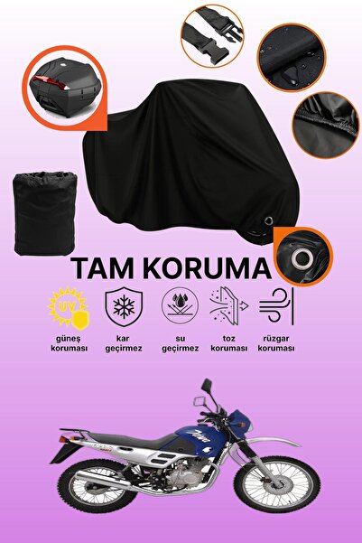 dokaca غطاء دراجة نارية متوافق مع Jawa 125 Sport، غطاء واقي أسود متوافق مع ال...
