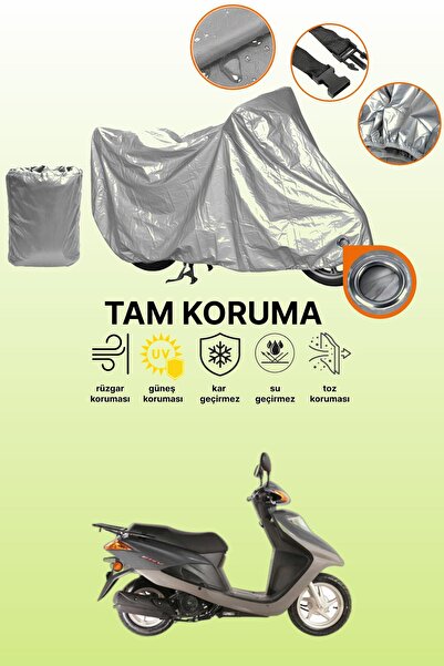 dokaca غطاء محرك متوافق مع هوندا فيزي 125، غطاء واقي متوافق مع اللون الرمادي