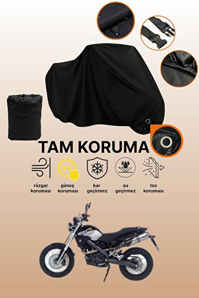 dokaca Black Lock Compatible Bmw g 650 X Country Compatible Motorcycle Tarpau...