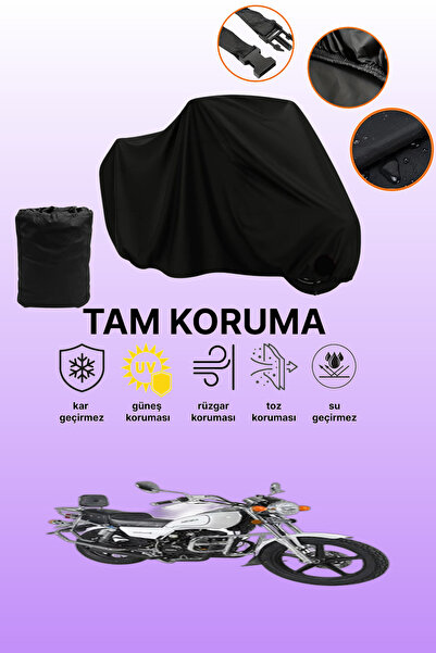 dokaca Black Arora Ks 200 Compatible Motorcycle Cover, Protective Cover, Moto...