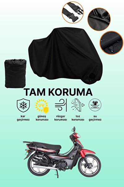 dokaca Black Mondial 100 Sfc Exclusive Compatible Motorbike Tarpaulin, Protec...