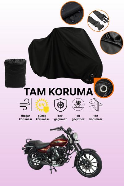 dokaca غطاء دراجة نارية متوافق مع Bajaj Avenger Street 150 من Black Lock، غطا...