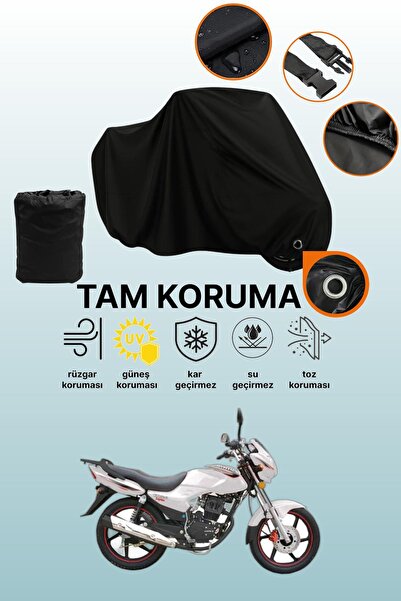 dokaca غطاء دراجة نارية متوافق مع كينج موتور KR-150-G من بلاك ليكت، غطاء واقي