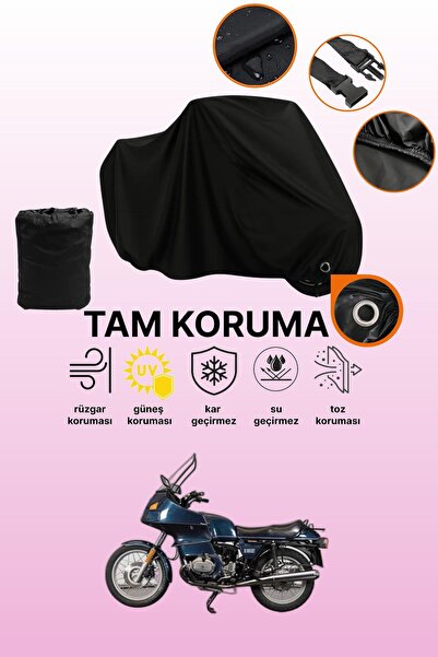 dokaca Black Lock Compatible Bmw R 800 Rt Compatible Motorcycle Tarpaulin, Pr...