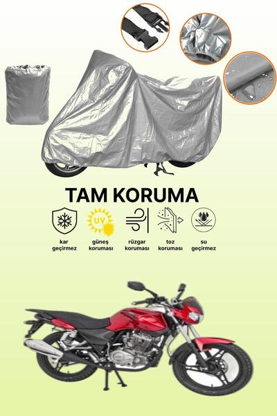 dokaca Gray Mondial 125 Mh Drift Compatible Motorcycle Tarpaulin, Protective ...