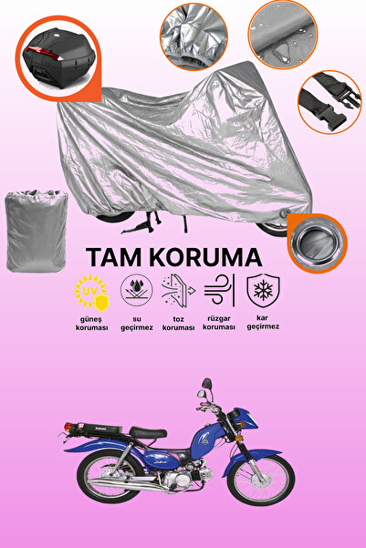 dokaca غطاء حماية رمادي اللون متوافق مع كانوني زيبرا 90 للدراجات النارية، غطا...