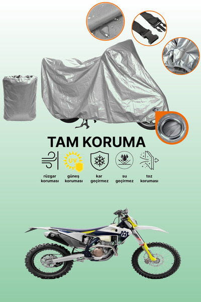 dokaca Grey Lock Compatible Husqvarna Fe 350 Compatible Engine Cover, Protect...