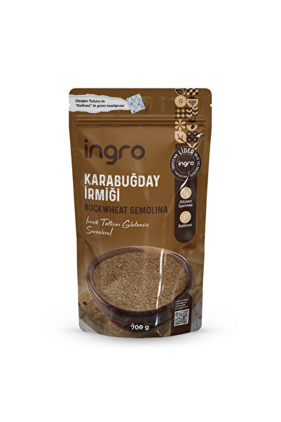 İngro Glutensiz Karabuğday Irmiği 700 G