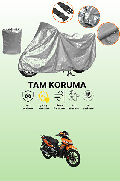 dokaca Gray Tail Bag and Lock Incompatible Rks Easy Pro 50 Compatible Motorcy...