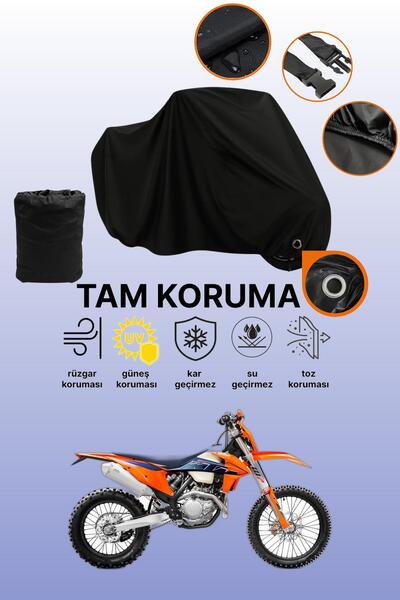 dokaca قماش دراجة نارية متوافق مع KTM 530 EXC متوافق مع قفل أسود
