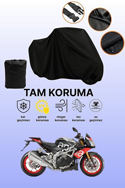 dokaca غطاء محرك أسود متوافق مع أبريليا تونو V4 1100، غطاء واقي، غطاء للدراجات النارية