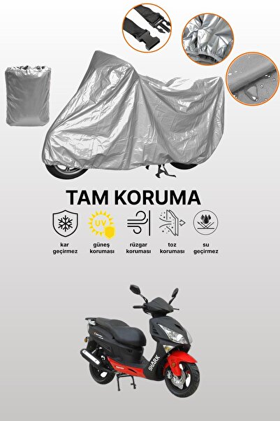 dokaca غطاء دراجة نارية متوافق مع غراي آسيا شارك 150، غطاء واقي، غطاء للمحرك