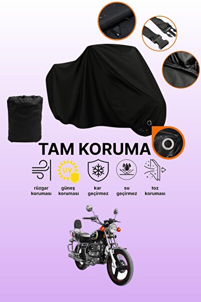 dokaca مظلة دراجة نارية متوافقة مع يوكي أفسين 250 متوافقة مع اللون الأسود