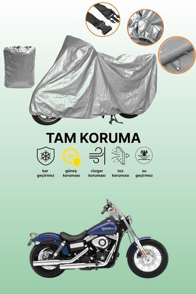 dokaca غطاء دراجة نارية رمادي اللون من هارلي-ديفيدسون داينا ستريت بوب FXDBA، ...