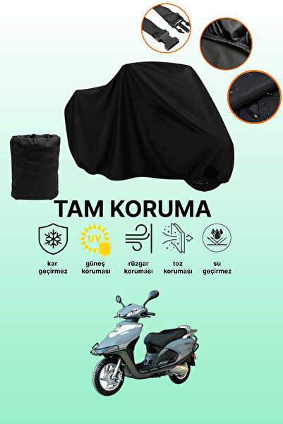 dokaca حقيبة خلفية سوداء وقماش دراجة نارية متوافق مع أورورا سبيشال 125