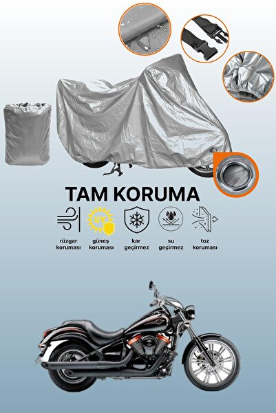 dokaca غطاء محرك متوافق مع كاواساكي VN 900 Custom Special، غطاء واقي