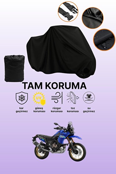 dokaca غطاء محرك ياماها تينيري 700 إكستريم أسود متوافق، غطاء واقي، غطاء للدرا...