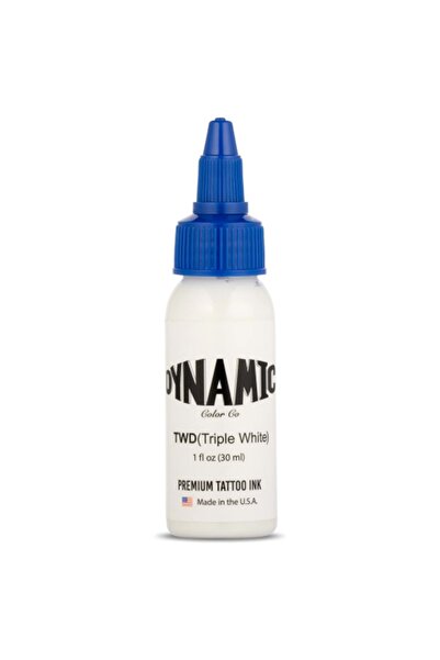 Dynamic Triple White 1oz/30ml Beyaz Dövme Boyası