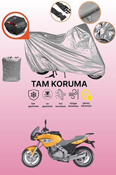 dokaca Gray Tail Bag Compatible Bmw F 650 Cs Compatible Motorcycle Tarpaulin,...