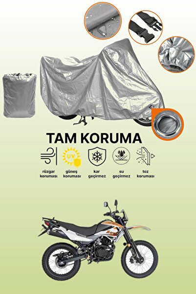 dokaca Gray Lock Compatible Mondial X-Treme Max 150 Compatible Motorcycle Cov...