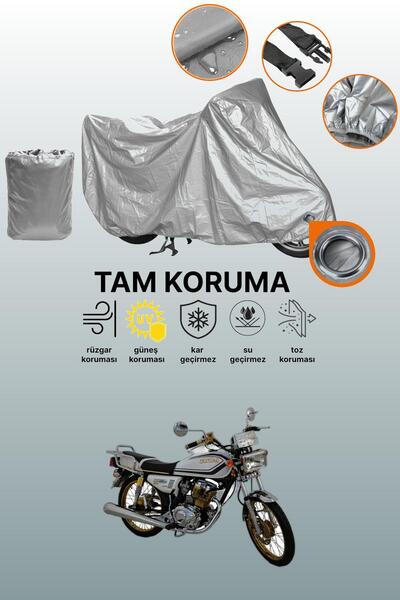dokaca Gray Lock Compatible Kuba Çita 150R Gold Compatible Motorcycle Cover, ...