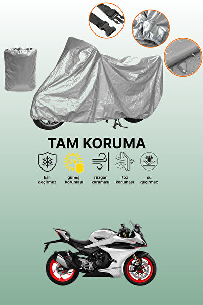 dokaca Grey Cfmoto 450Sr Compatible Motorcycle Cover, Protective Cover, Motor...