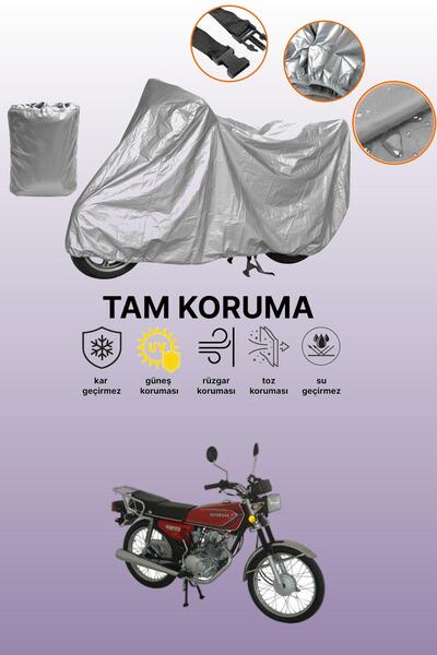 dokaca Gray Mondial 125 Agk Compatible Motorcycle Cover, Protective Cover, Mo...