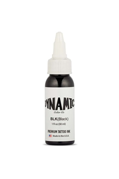 Dynamic Black 1oz/30ml Siyah Dövme Boyası