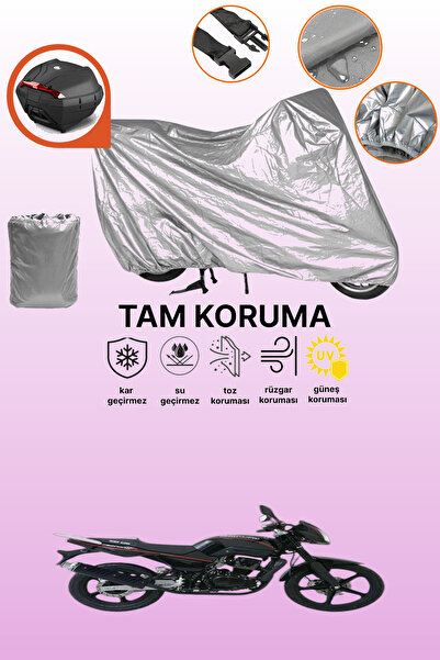 dokaca حقيبة خلفية رمادية متوافقة مع قماش المحرك المتوافق مع Kuba Faswind 200...