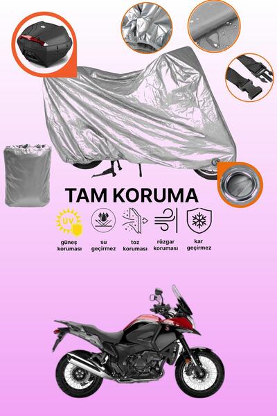 dokaca Gray Lock and Tail Bag Compatible Honda Vfr 1200 X Crosstourer Compati...