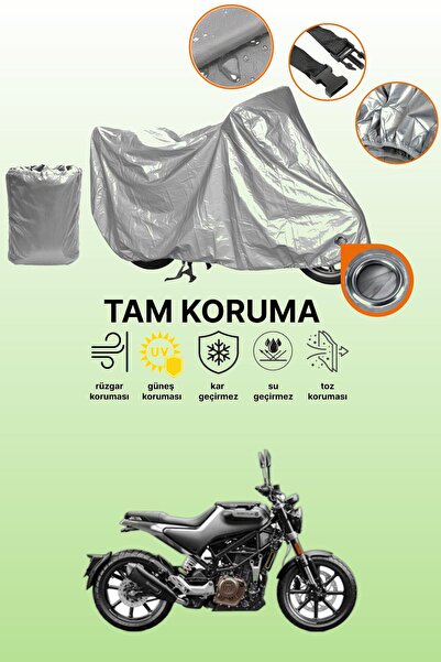 dokaca Gray Lock Compatible Husqvarna Svartpilen 250 Compatible Engine Cover,...
