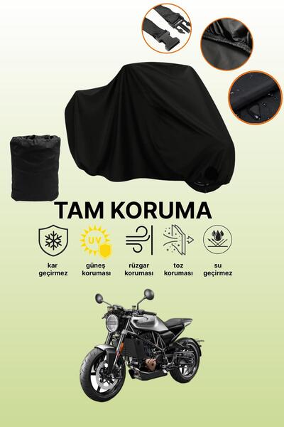 dokaca Black Husqvarna Vitpilen 401 Compatible Engine Cover, Protective Cover...