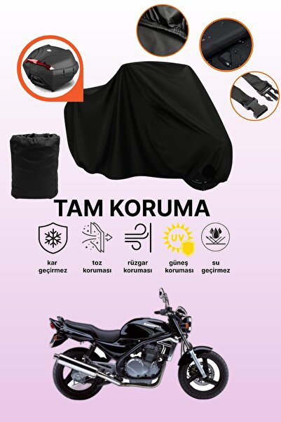 dokaca حقيبة خلفية سوداء متوافقة مع قماش الدراجة النارية المتوافق مع Kawasaki...