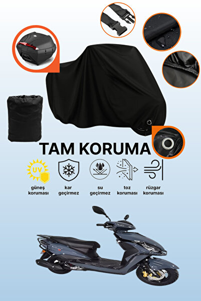 dokaca غطاء دراجة نارية متوافق مع Arora Quantum 50، غطاء واقي متوافق مع غطاء ...
