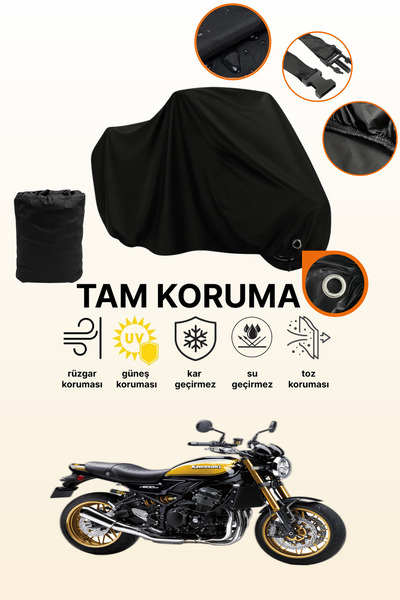 dokaca غطاء دراجة نارية متوافق مع Kawasaki Z 900 RS، غطاء واقي