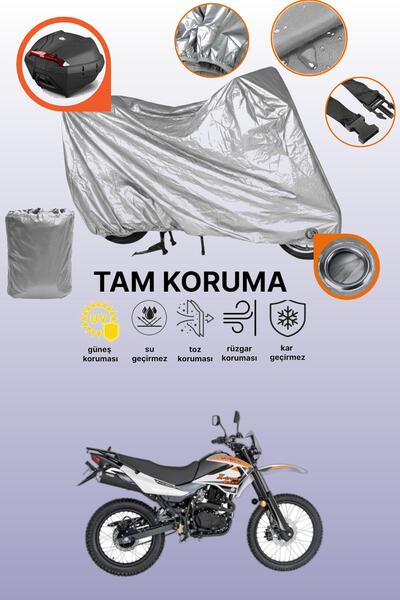 dokaca Gray Lock and Tail Bag Compatible Mondial X-Treme Max 150 Compatible M...